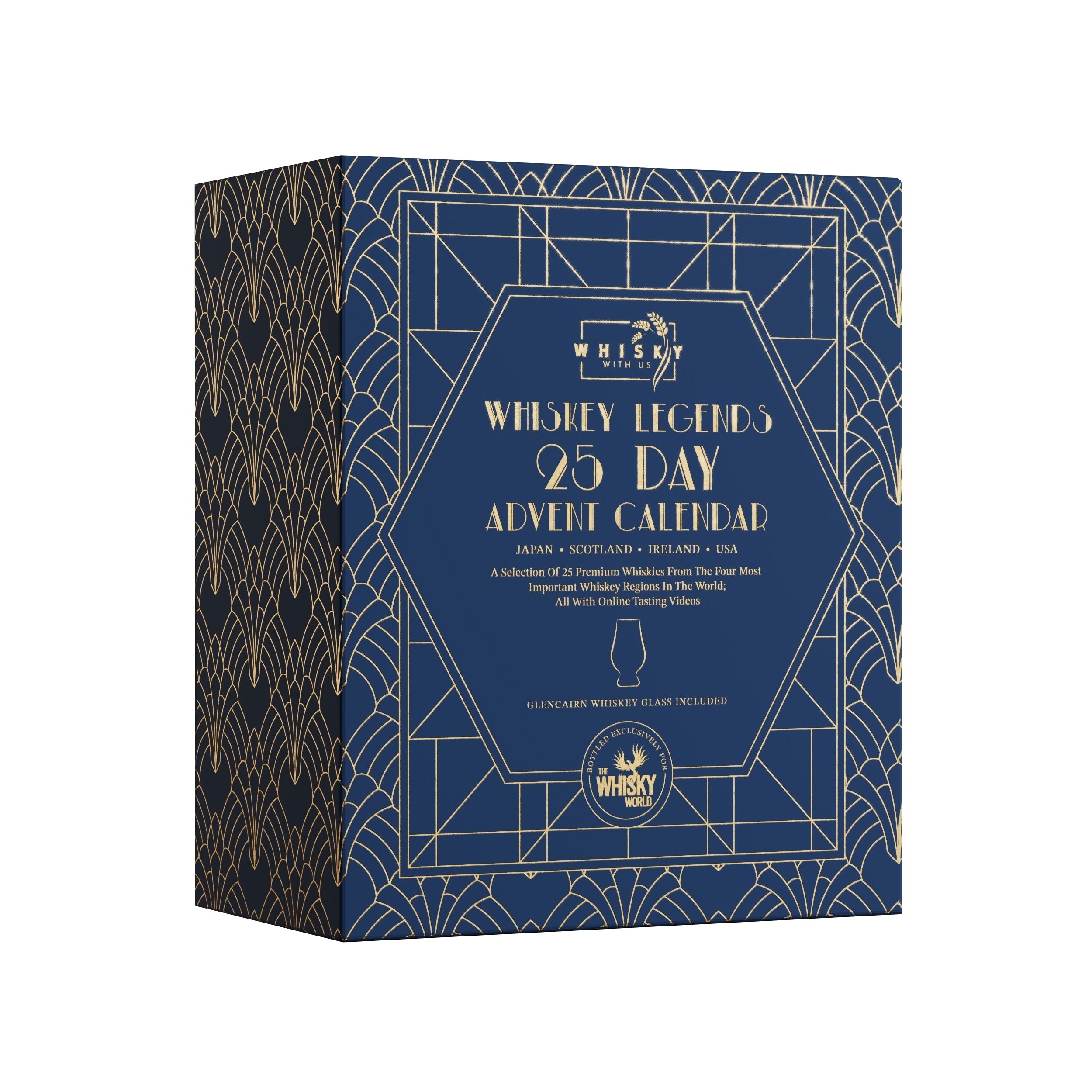 Whiskey Legends 25 Day Advent Premium Calendar 2024 | 25*30ML | By Whisky World Flash Sale